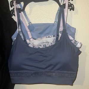Three never worn Lucky Brand Bras 🍀